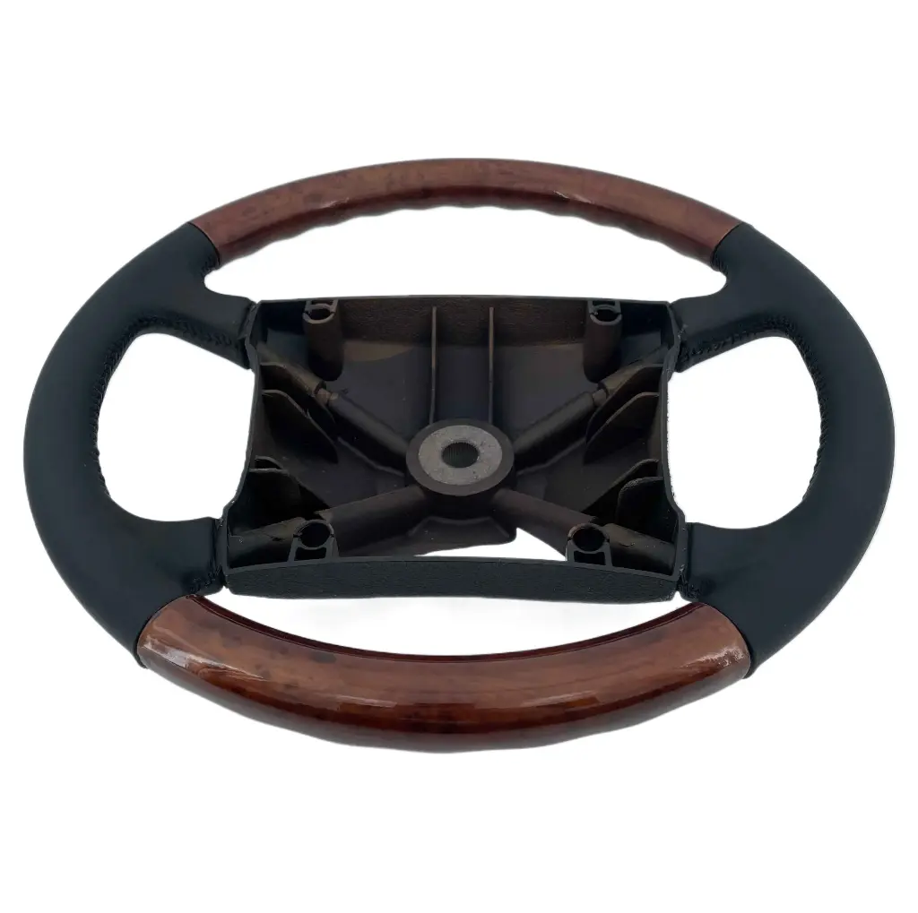 Assembly wood-finish steering wheel for Eagle