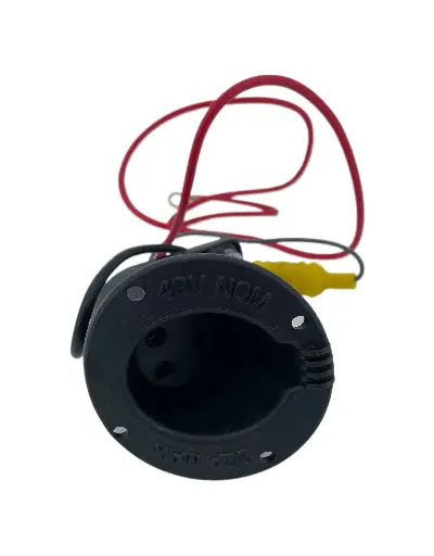[101802101] Prise de charge encastrée avec fusible et cables pour Clubcar 48v