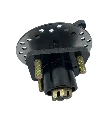 [3.04.0004] Front hub & spindle assembly on passenger side for HDK with hydraulic brake